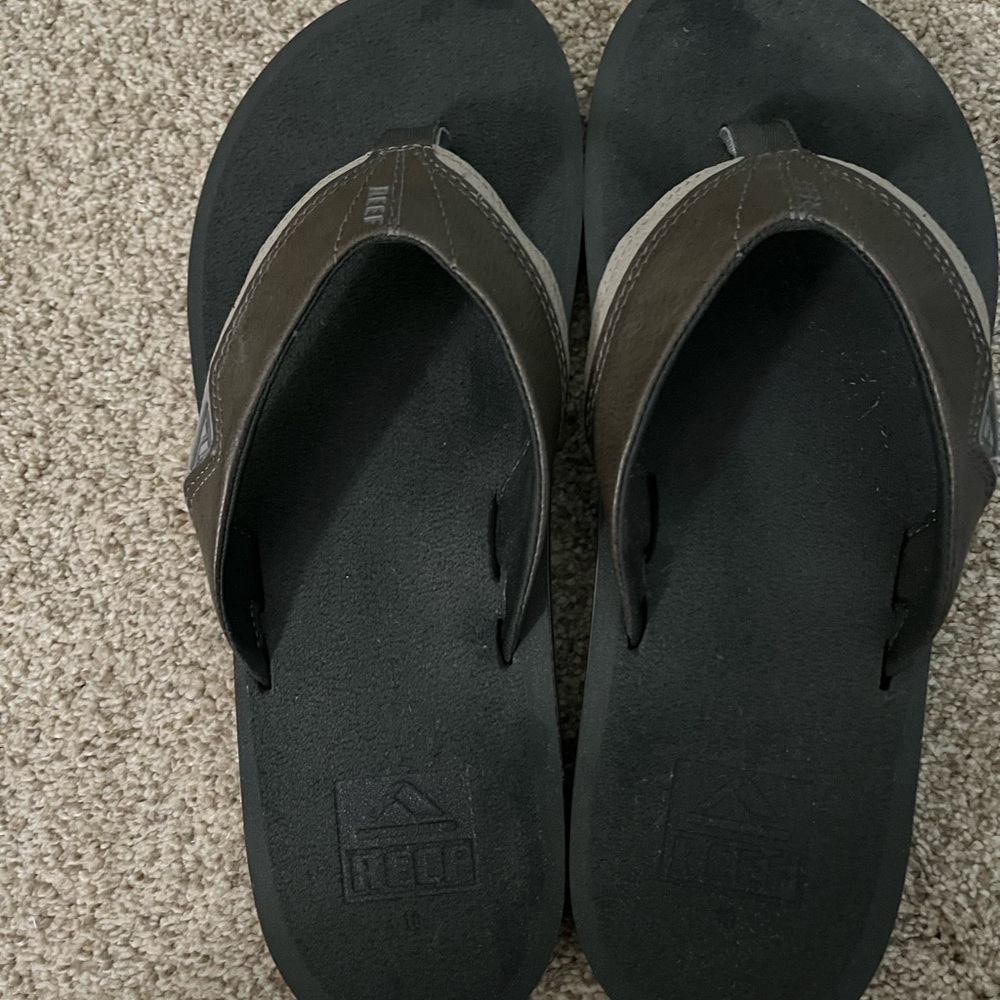 Reef Black and Brown Sandals